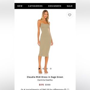 New Camila Coelho Dress for sale